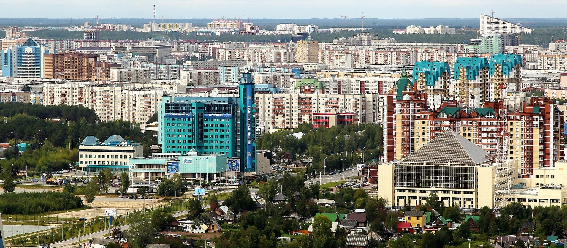 Панорама Сургута 2020
