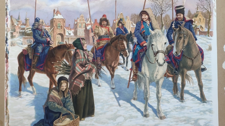 Какими качествами обладали воины башкиры. Картина встреча Александра первого с казахами и башкирами
